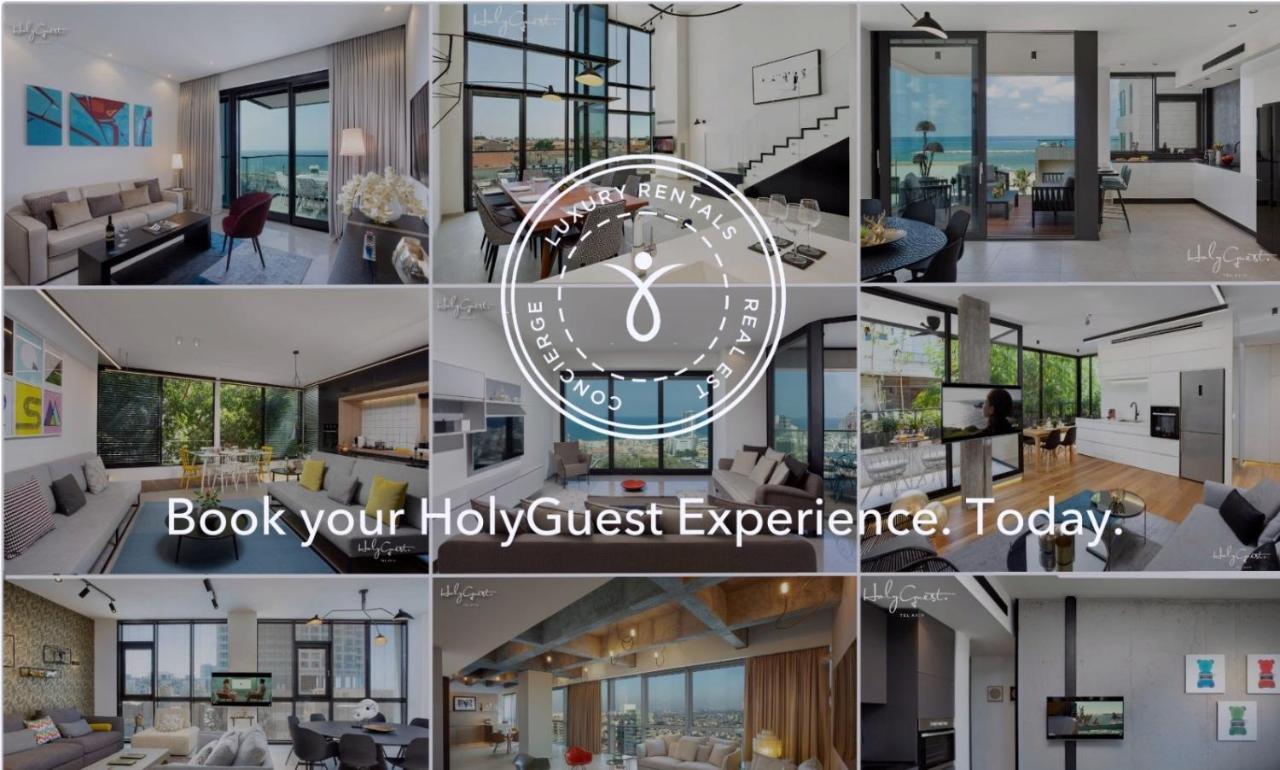Florentine 2Br With Sea View By Holyguest Tel Aviv Dış mekan fotoğraf