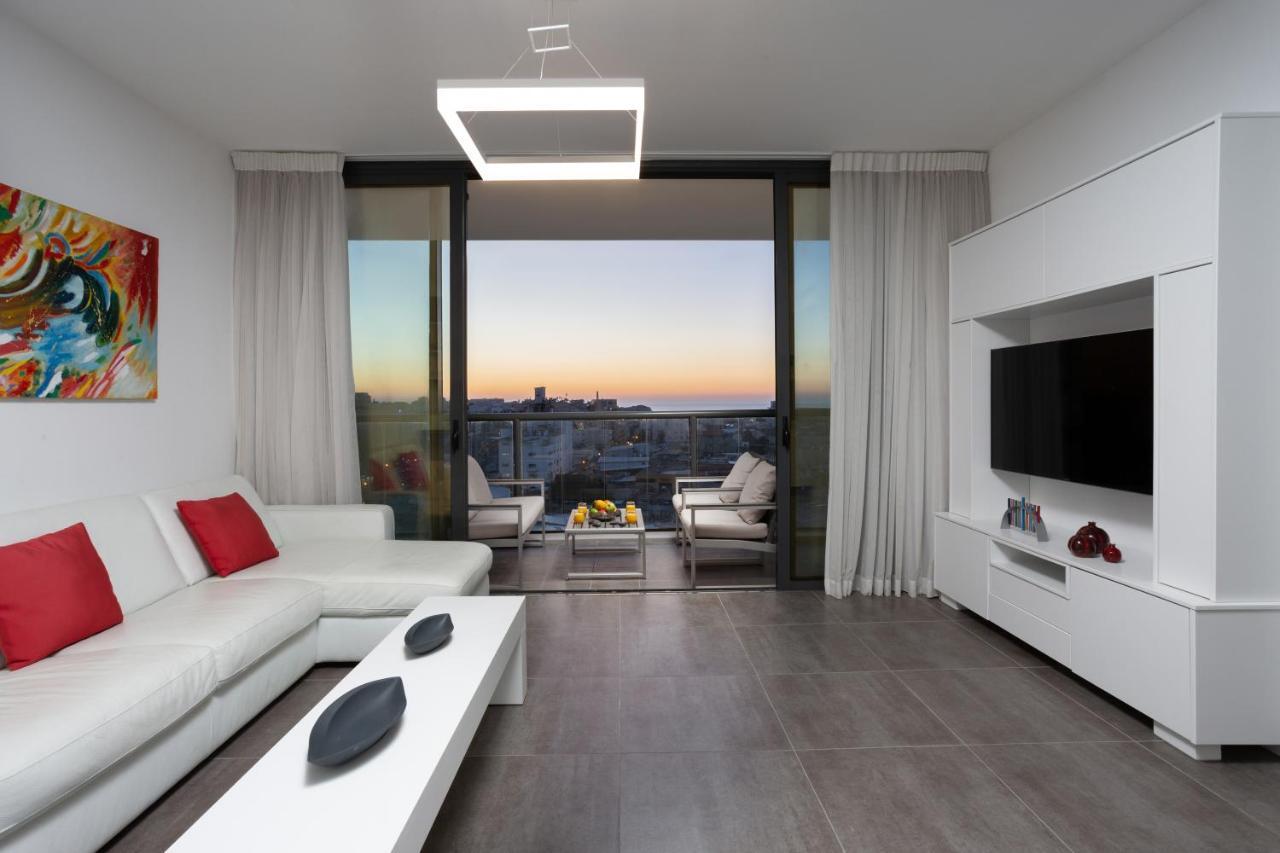 Florentine 2Br With Sea View By Holyguest Tel Aviv Dış mekan fotoğraf